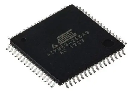 Produktfoto 1 von Microchip Mikrocontroller ATxmega256A3 AVR 16 bit Oberfläche 256kB Flash TQFP 64-Pin 32 MHz 16 kB RAM