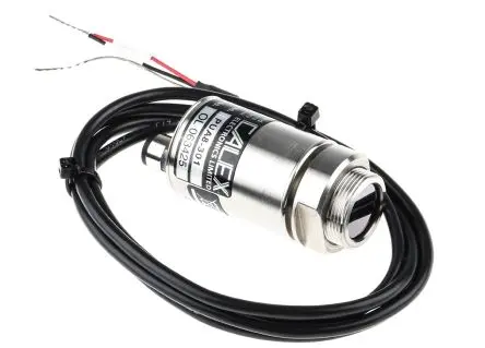 Produktfoto 1 von Calex Infrarot-Temperatursensor, ±1°C or ±1% of Reading 1 m bis 1000 °C, -40 °C Schraubanschlussklemme, Infrarot