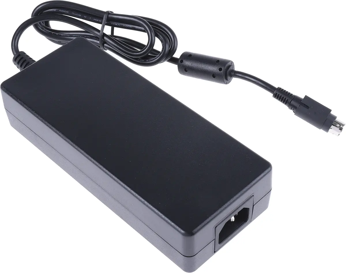 Produktfoto 1 von RS PRO Steckernetzteil 120W, 90 → 264V ac, 12V dc / 0 → 10A, IEC 320-C14 Anschluss