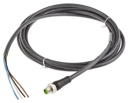 Produktfoto 1 von Murrelektronik Limited T-Coded, 4-polig Netzkabel, Gerade Stecker / Nicht abgeschlossen, Länge 3 m