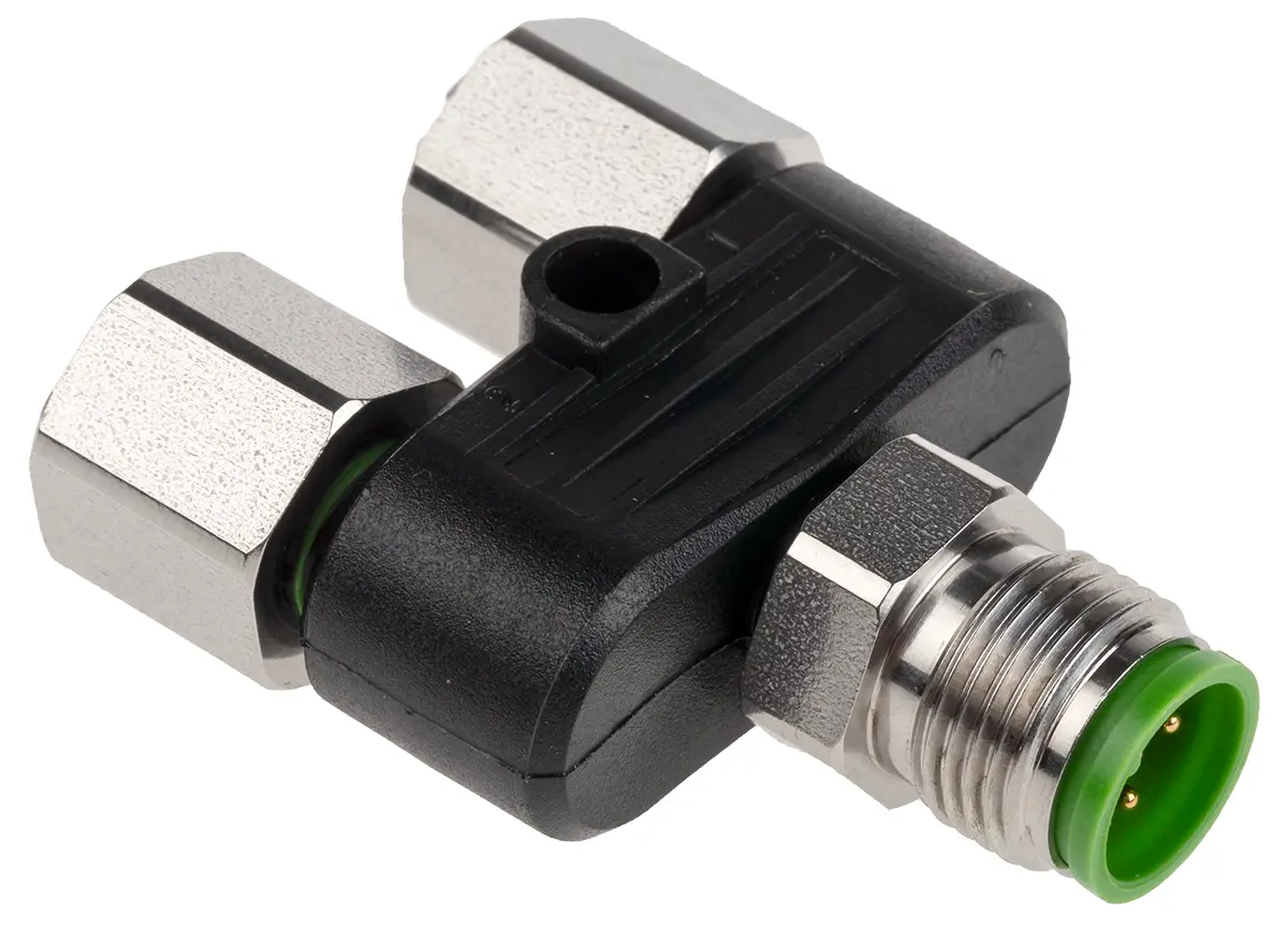 Produktfoto 1 von Murrelektronik Limited 7000 M12 Rundsteckverbinder Adapter Stecker, Buchse 5-polig Kabel IP40
