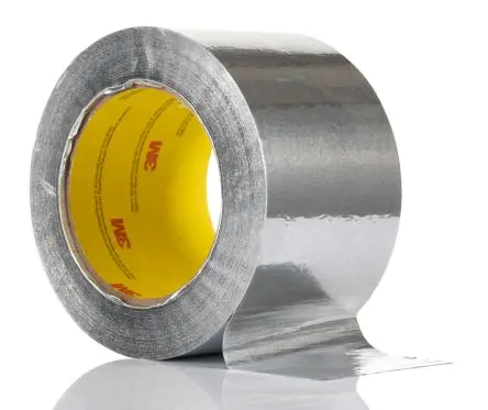 Produktfoto 1 von 3M 425 Metallisches Band Leitfähig, 75mm x 55 m, Haftung 5.1N/cm