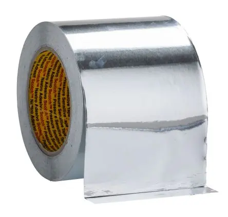 Produktfoto 1 von 3M 1436 Metallisches Band Nichtleitend, 100mm x 50 m, Haftung 12N/cm