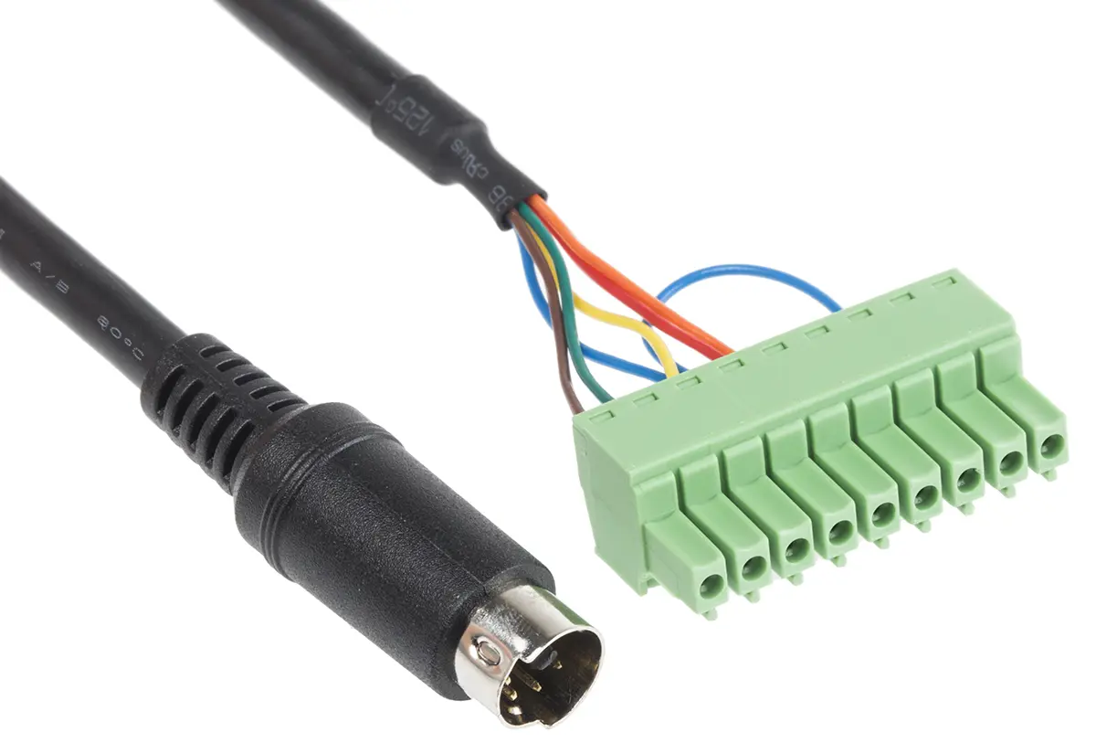 Produktfoto 1 von Pro-face FX PLC Anschlusskabel 5 m zum Einsatz mit GP4000 SPS Mitsubishi SPS