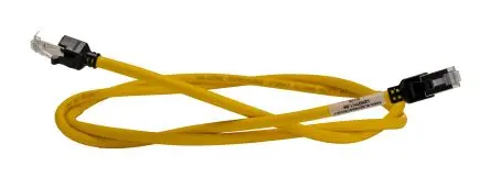 Produktfoto 1 von Omron XS6W Cat6a Ethernet-Kabel, 1.5 m, Gelb 4 Abgeschirmt Geschirmt, Aussen ø 5.8 mm Außen-ø , Raucharm halogenfrei