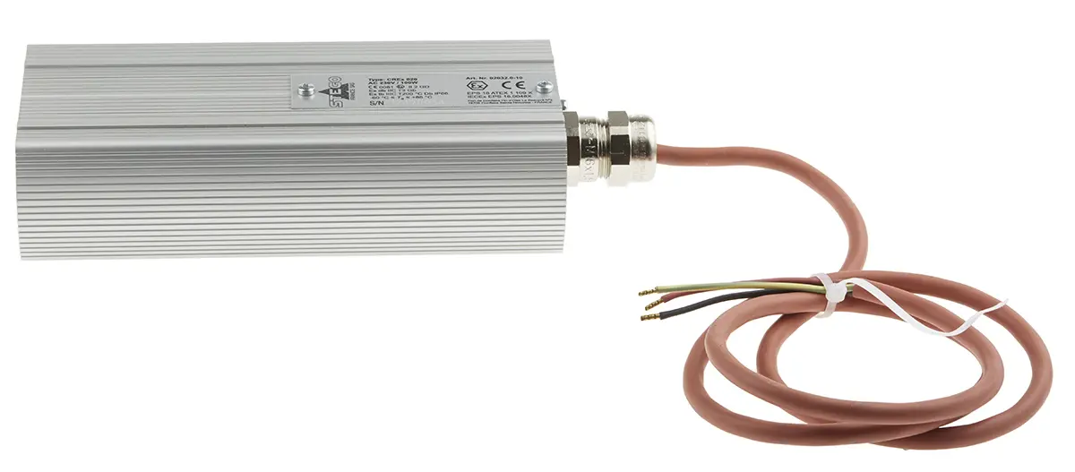 Produktfoto 1 von STEGO CREx 020 Schaltschrank-Heizung, 100W, +200°C, 230V ac, H.  x 180mm, B , 48mm, T.  x 80mm