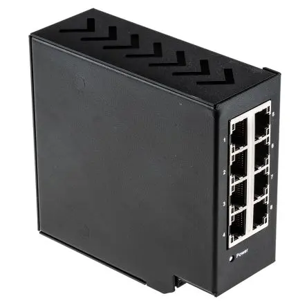 Produktfoto 1 von RS PRO Ethernet-Switch 8-Port Unmanaged 100Mbit/s