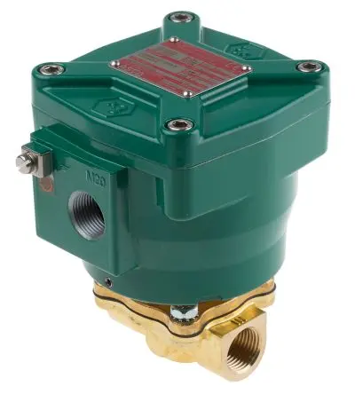 Produktfoto 1 von EMERSON – ASCO NF, 2 Magnetventil 115V ac, Öffner 1/2 in G, ATEX-zertifiziert
