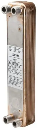 Produktfoto 1 von Xylem 20 397.5 mm BP405 80.7mm Kupfer Wärmetauscher 24.1 mm Edelstahl 316L bis 232 °C