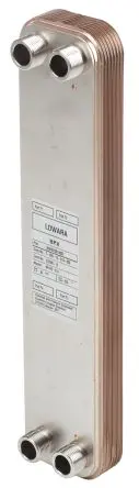 Produktfoto 1 von Xylem 14 525.4 mm BP415 112mm Kupfer Wärmetauscher 24.1 mm Edelstahl 316L bis 232 °C