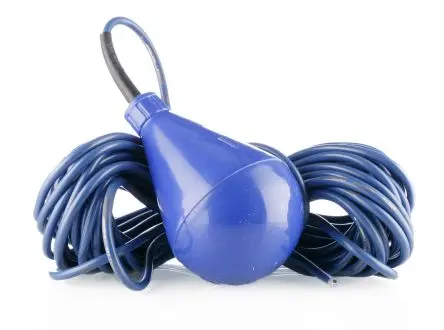 Xylem ENM-10 Schwimmerschalter Kabel Ethylen-Propylen-Dien-Monomer-Kautschuk 24 V dc, 0 °C 250 V ac → 60 °C, mit 20 m