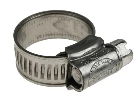 Produktfoto 1 von RS PRO Edelstahl Schlauchschelle Schneckengewinde, mit Sechskantschraube 20 mm
