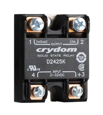 Produktfoto 1 von Sensata / Crydom Panel Halbleiterausgang 280 V dc 32V dc / 25 A