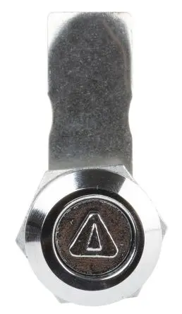 Produktfoto 1 von RS PRO Schubladenschloss aus Zinkdruckguss, Mit Schlüssel 13.5 mm, entsperrbar mit Schlüssel 16.2 x 14.2 mm