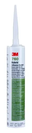 Produktfoto 1 von 3M 760 UV Dichtmittel Grau Paste, Patrone 295 ml, 100 °C, -40 °C