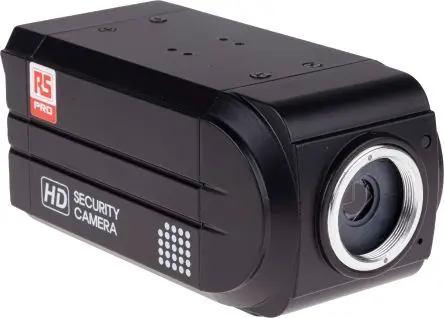 Produktfoto 1 von RS PRO Analog CCTV-Kamera, Innen, 1312 x 1069 pixel x 63 mm, Box-Kamera AHD