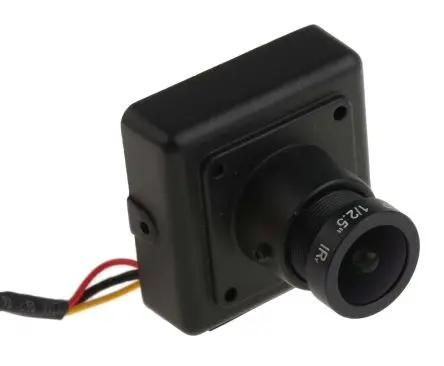 Produktfoto 1 von RS PRO Analog CCTV-Kamera, Innen, 1080 x 720 pixel x 30 mm, Miniatur AHD