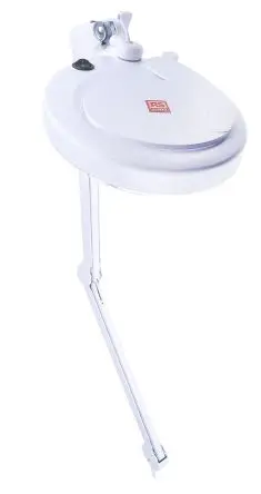 RS PRO LED Lupenleuchte Tischklemmenbefestigung, 125 mm Linse 125 mm, 14.5 W