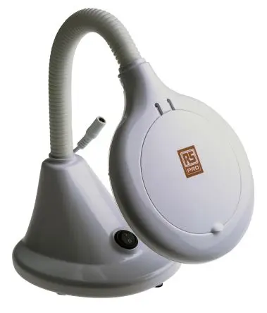 Produktfoto 1 von RS PRO LED Lupenleuchte Tischleuchte, 100 mm Linse 100 mm, 6.5 W / 6.5 V, EU, UK