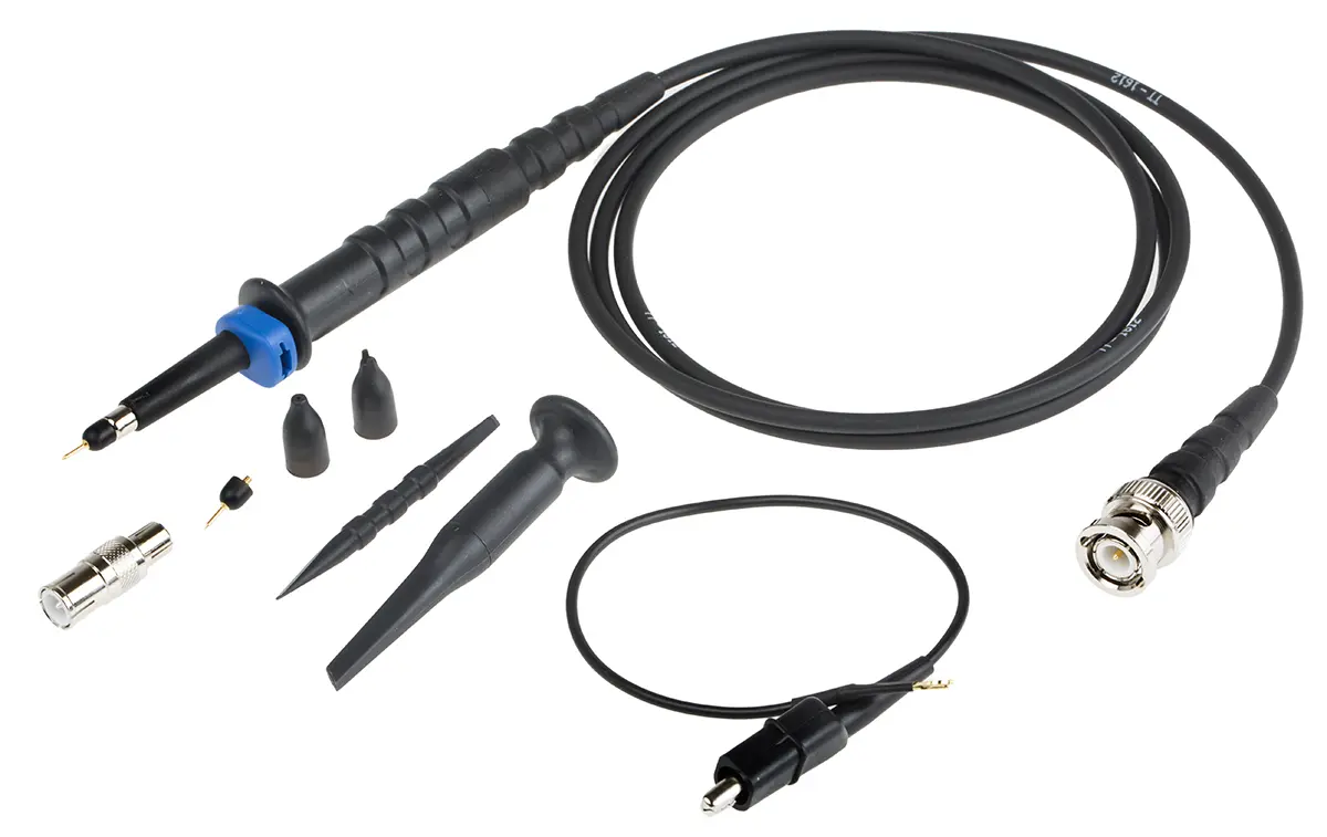 Produktfoto 1 von RS PRO Oszilloskoptastkopf Spannung 1:10 150 MHz 20 V BNC
