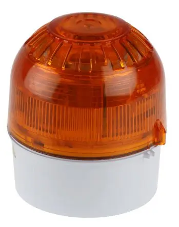 Produktfoto 1 von Klaxon PSC Beacon-Sounder-Kombination 230V ac IP65 Basis / 20 dB 102 dB @ 1m