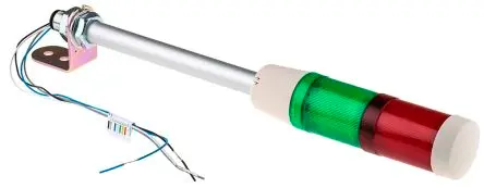 Produktfoto 1 von Schneider Electric XVM LED Signalturm Summer 2-stufig Linse Grün, Rot 24V ac/dc Dauer Basis 448 mm Multifunktion