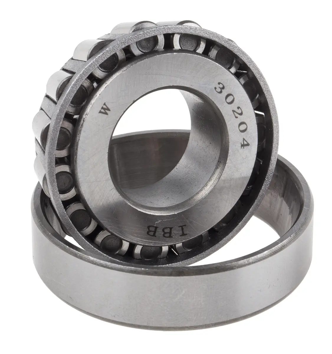 Produktfoto 1 von RS PRO Rollenlager (metrisch) Konus 1-reihig 34.1 KN / Außen-Ø 47 mm Außen-ø  28 kN 15.25 mm 15000rpm, Innen-Ø 20 mm