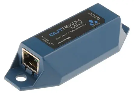 Produktfoto 1 von Veracity CCTV Sende-/Empfang Netzwerk Range Extender für Kameras, H. 105 mm, T. 22 mm, B. 4mm