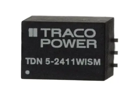 Produktfoto 1 von TRACOPOWER TDN 5WISM DC/DC Konverter, 5V dc OUT 1 A Oberfläche 36V dc 1.6 kV dc 5 W -40 °C 75 °C