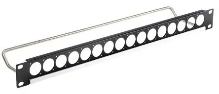 RS PRO Patchfeld Audio, Video Audio/Video 16 Anschlüsse 1 U