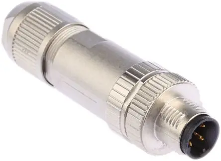 Produktfoto 1 von Phoenix Contact SACC 13 M12 Rundsteckverbinder Stecker 4-polig Stecker 4A Kabel IP65, IP67