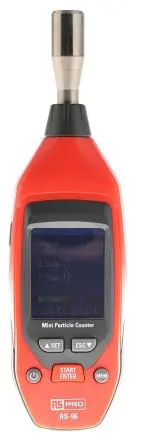 Produktfoto 1 von RS PRO RS-96 Datenloggerfunktion LCD Luftqualitätsmessgerät 50 °C, bis 50 °C, Batterie-betrieben / 100 %RH