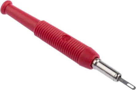 Hirschmann Test & Measurement 2 mm Buchse Rot Buchse für Laborstecker, Kontakt verzinnt, 60V dc 6A, Schraubanschluss