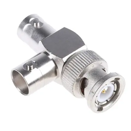 Produktfoto 1 von Telegärtner HF Adapter, 50 Ω, T, 4GHz Buchse Buchse, Koaxial Nennspannung