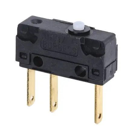 Produktfoto 1 von Saia-Burgess Mikroschalter Stößel-Betätiger Lot, 1-poliger Wechsler, 250 V ac, 5A IP67 0.5N -40 °C - 85 °C