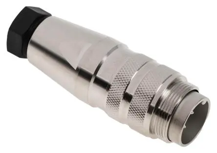 Produktfoto 1 von Amphenol Industrial C 091 D M16 DIN-Stecker Gerade 4-polig, DIN EN 60130-9, 300V ac/dc 5A IP67 Kabel, Schrauben Stecker