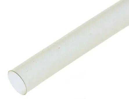 Produktfoto 1 von TE Connectivity DWTC Wärmeschrumpfschlauch, Polyolefin Klar, Ø 8 mm Schrumpfrate 4:1, Länge 1.2m