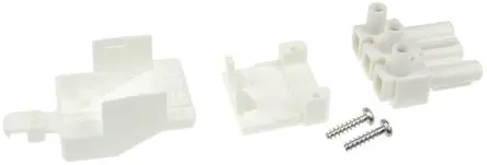 Produktfoto 1 von Wieland ST18 Beleuchtungssteckverbinder, Kabel Stecker, Anschluss, Schraubbefestigung 16A, Kontakte: 3 IP20, Weiß,