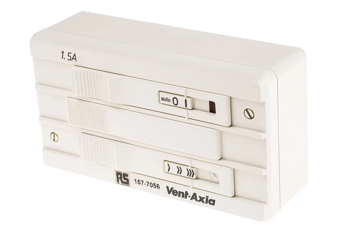 Produktfoto 1 von Vent-Axia T Lüfter-Drehzahlregler, Stufenlos Vent-Axia ACM-Lüfter, Max. 1.5 A 230 V ac