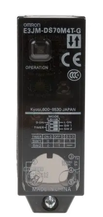 Produktfoto 1 von Omron E3JM Kubisch Optischer Sensor, Diffus, Relais Ausgang, Blockschütz