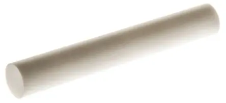 Produktfoto 1 von Goodfellow Weiß Keramikstab Glaskeramik, 100 mm x 15 mm Ø