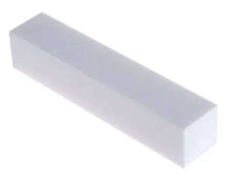 Produktfoto 1 von Goodfellow Weiß Keramikstange Glaskeramik, 100 mm