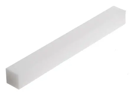 Produktfoto 1 von Goodfellow Weiß Keramikstange Glaskeramik, 100 mm