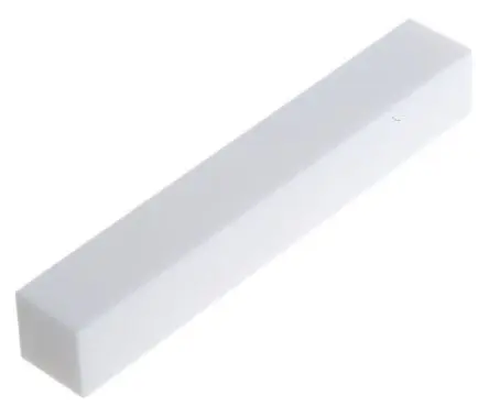 Produktfoto 1 von Goodfellow Weiß Keramikstab Glaskeramik, 100 mm