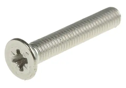 Produktfoto 1 von RS PRO Senkkopf Pozidriv Maschinenschraube Edelstahl 30.0 mm M5