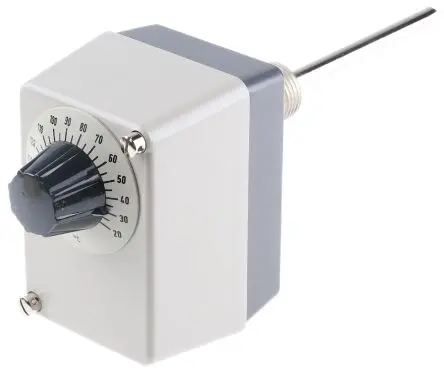 Produktfoto 1 von Jumo Kapillargefäß Thermostat/150 °C Schließer/Öffner, 230 V ac 1 Schließer/1 Öffner SMD