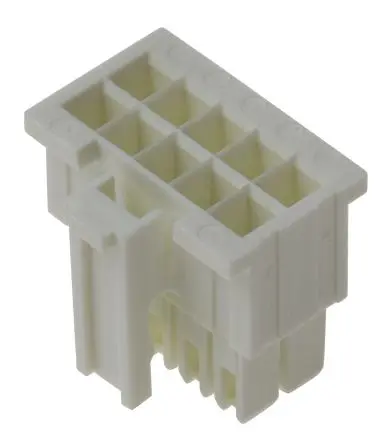 Produktfoto 1 von Samtec IPD1 Stecker Crimpsteckverbinder-Gehäuse 2.54 mm, 10-polig / 2-reihig Gerade, Kabel für FFC-Steckverbinder,