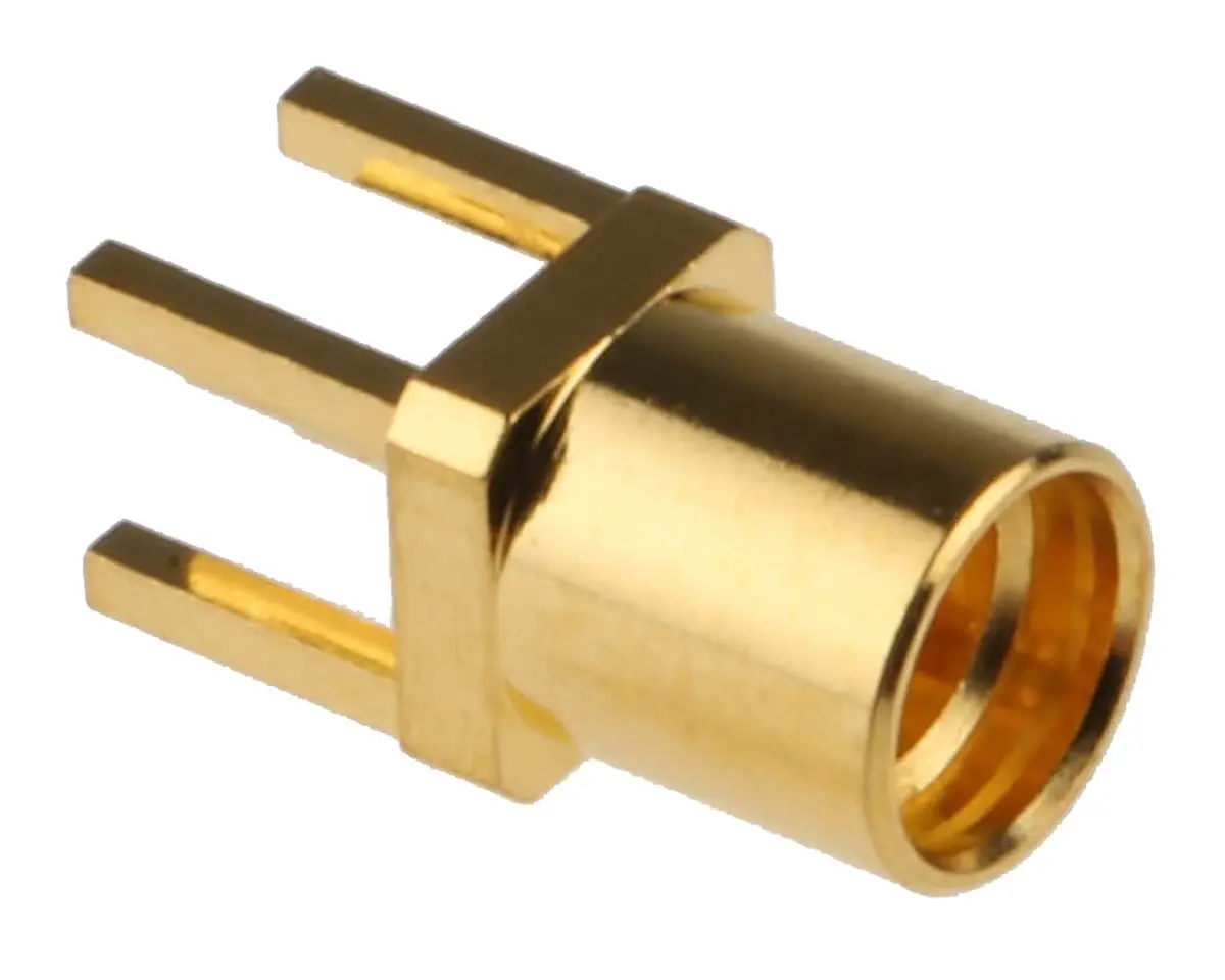Samtec MMCX Buchse Koaxialsteckverbinder MCX-Steckverbinder, Durchsteckmontage, für Koaxial-Kabel, 50 Ω Lot, Micro