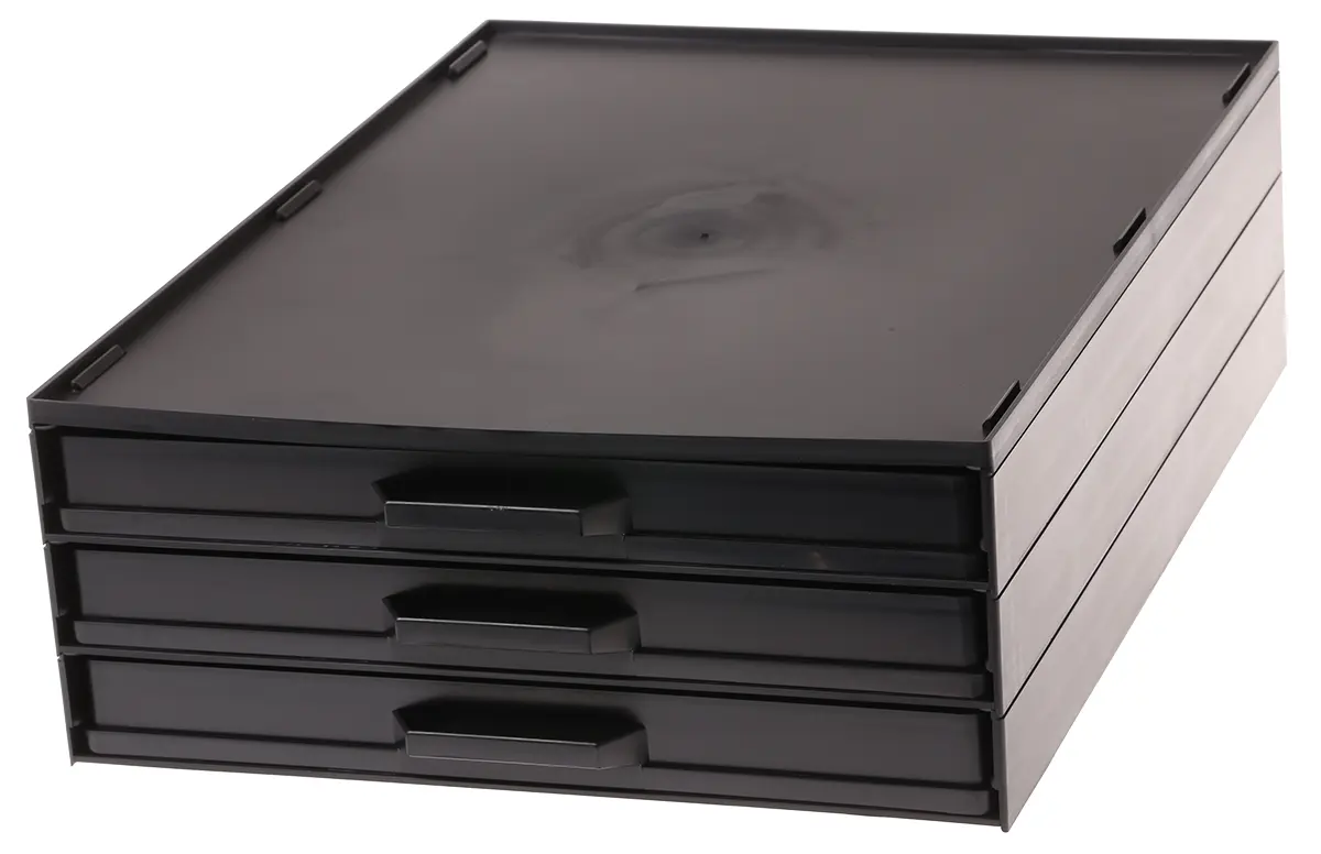 Licefa 3 Schubladenmagazin, 108 mm x 265 mm x 355 mm