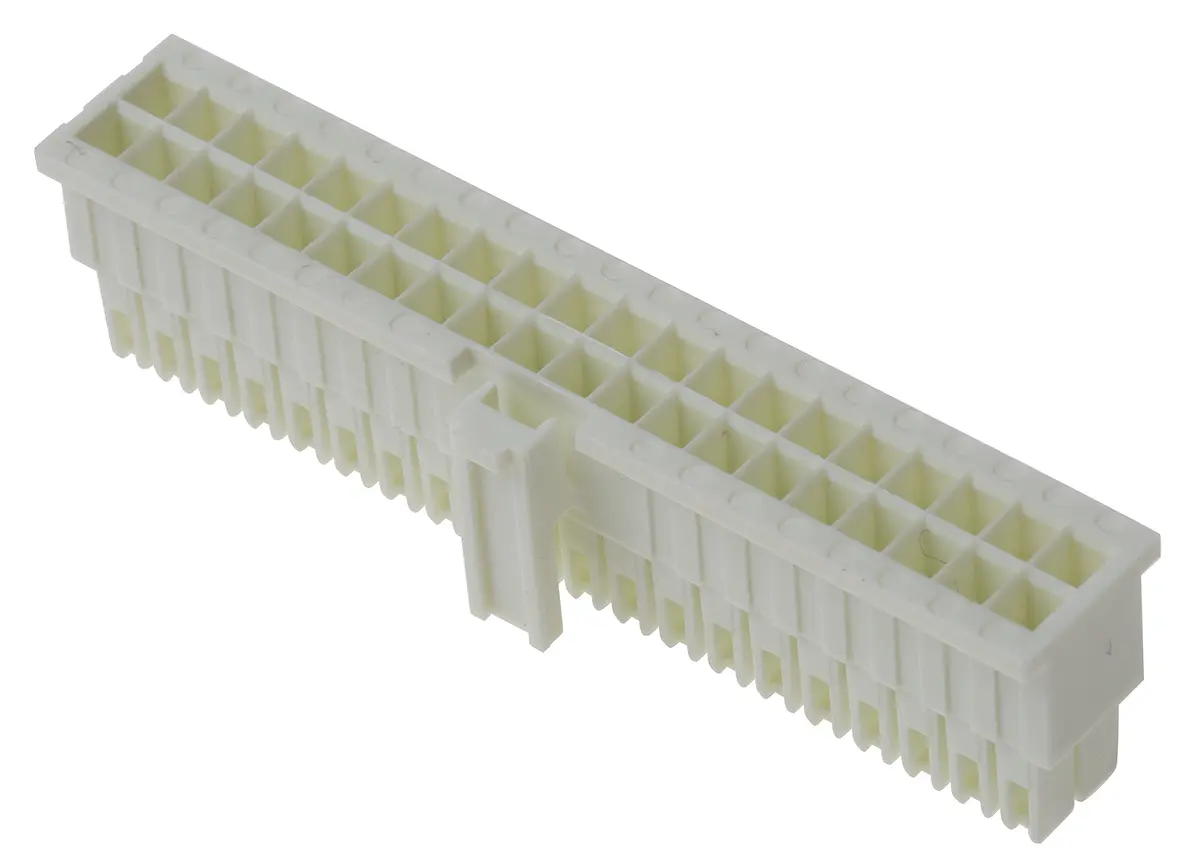 Samtec IPD1 Stecker Crimpsteckverbinder-Gehäuse 2.54 mm, 40-polig / 2-reihig Gerade, Kabel für FFC-Steckverbinder,